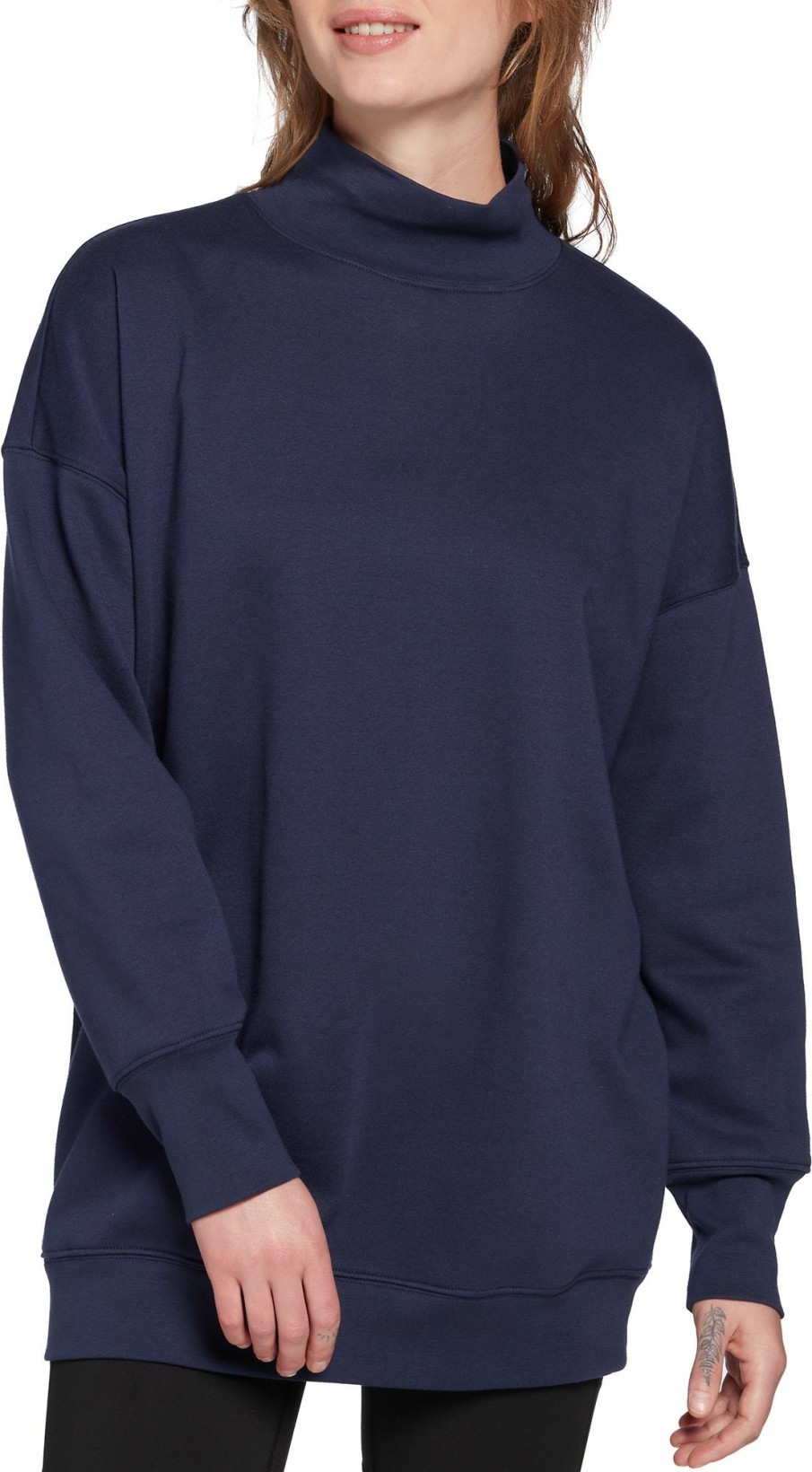 Sweatshirts * | Dsg Women'S Mock Neck Fleece Tunic For Women