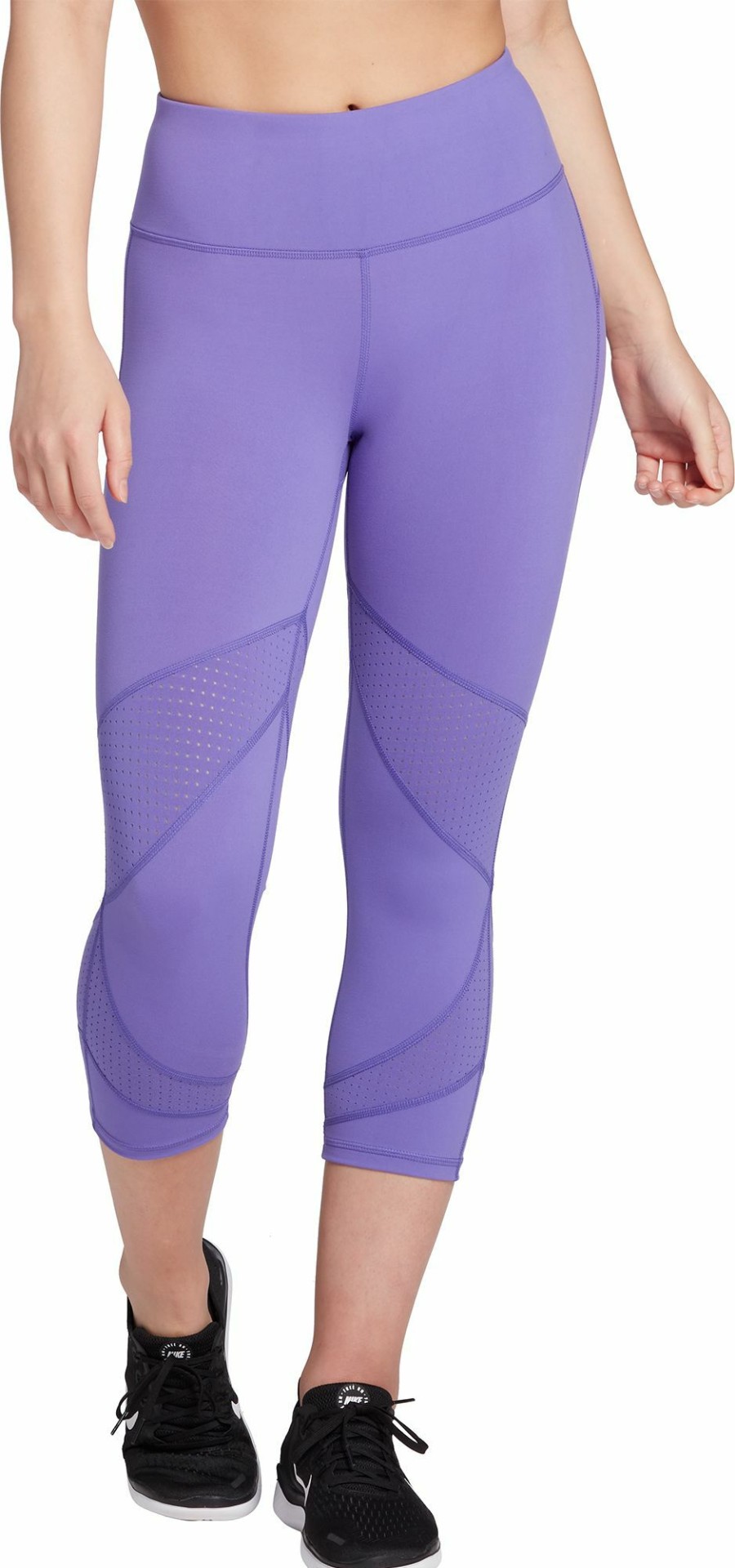 Pants * | Dsg Women'S Performance Fashion Capris For Women Simply Purple