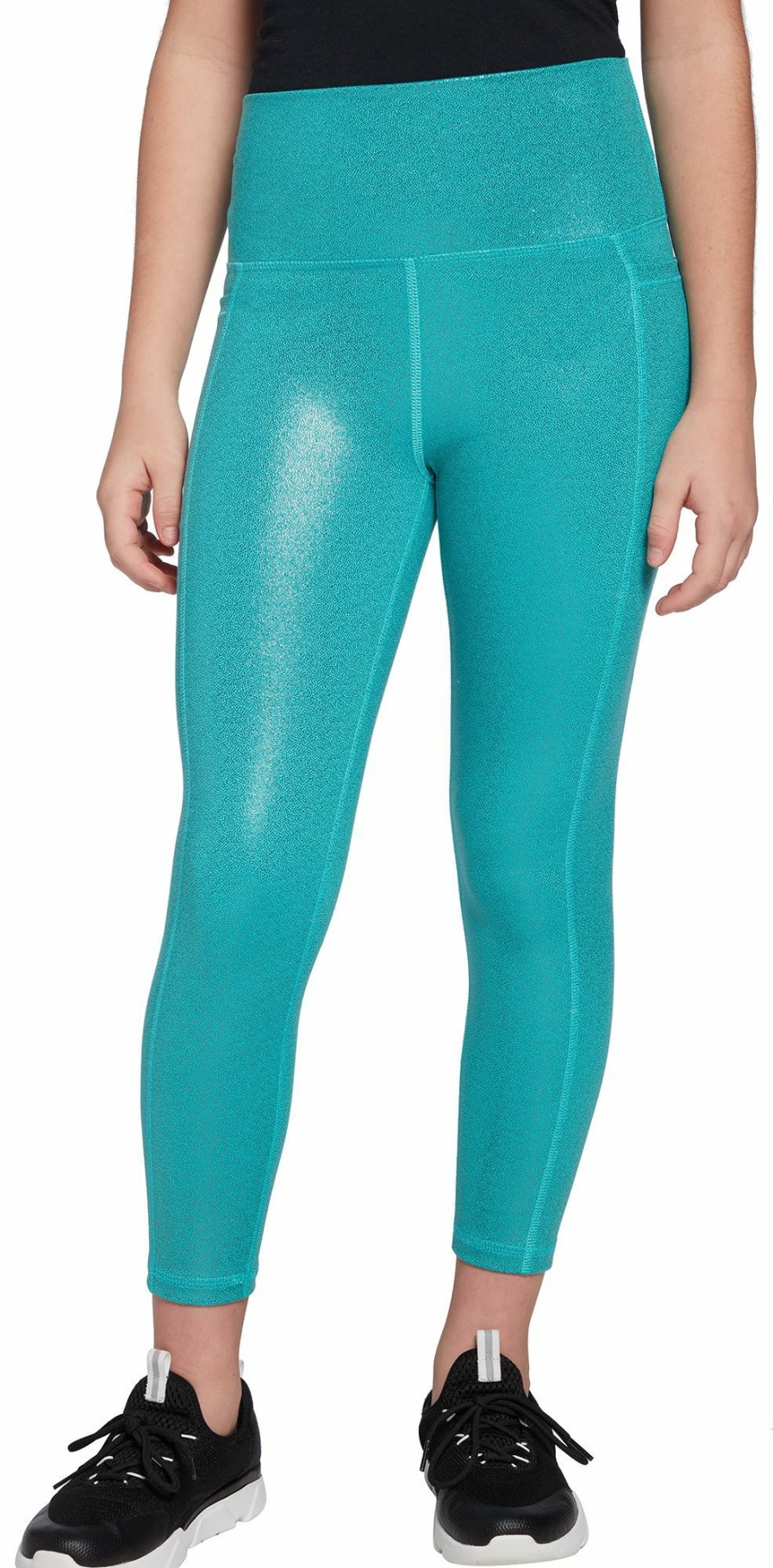 Pants * | Dsg Girls' High Rise Foil 7/8 Tights For Girls'