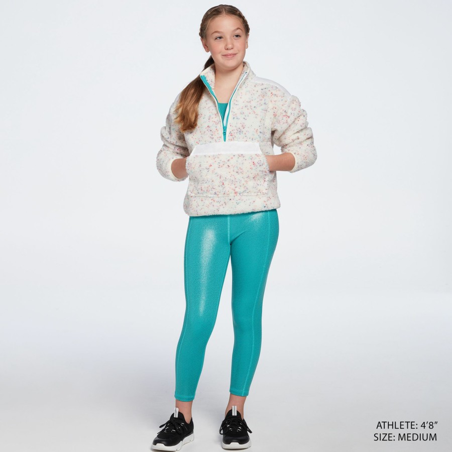 Pants * | Dsg Girls' High Rise Foil 7/8 Tights For Girls'