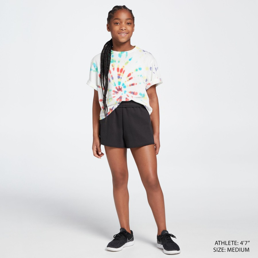 Shirts * | Dsg Youth Pride Tie-Dye Boxy T-Shirt For Girls' Swirl Pride Tie Dye