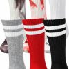 Socks * | Dsg Boys' Athletic Crew Socks Multicolor 6-Pack For Boys' Multi Print