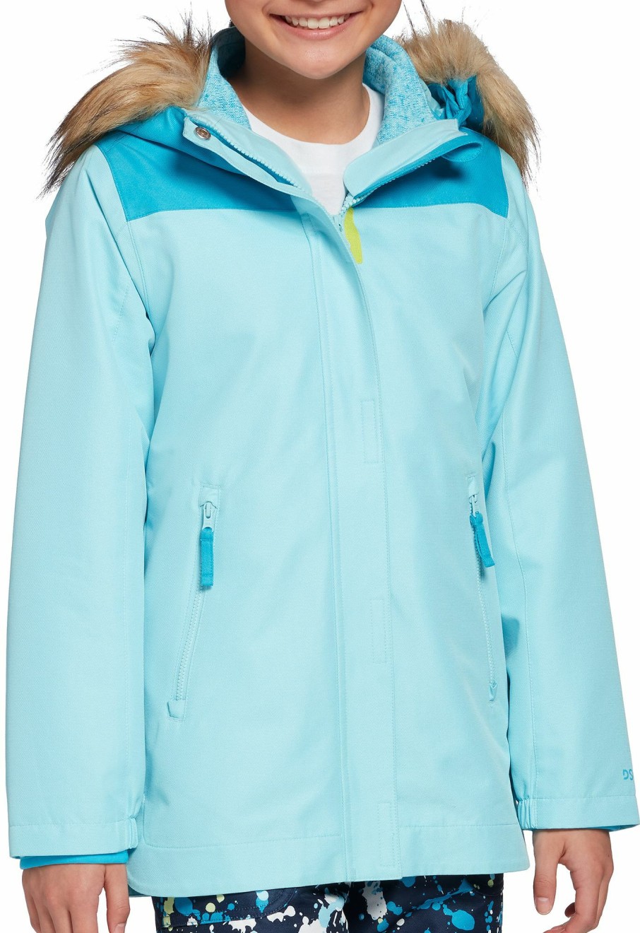 Jackets * | Dsg Girls' 3-In-1 Jacket For Girls'