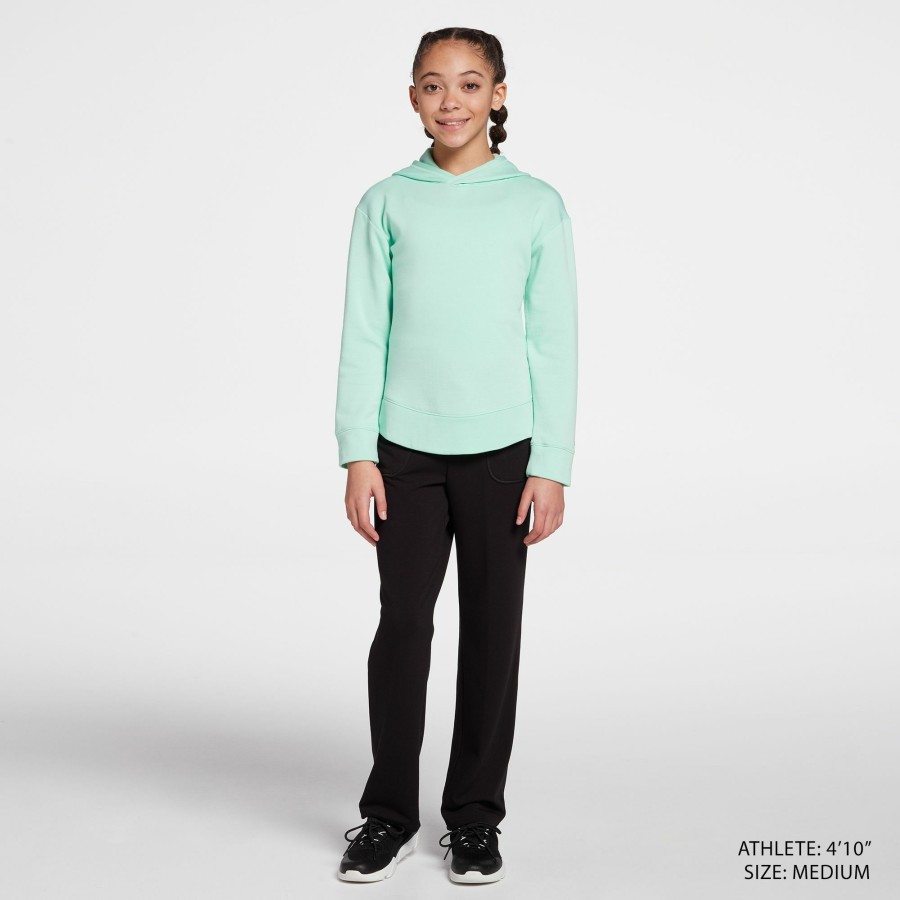 Sweatshirts * | Dsg Girls' Fleece Hoodie For Girls' Frosted Mint