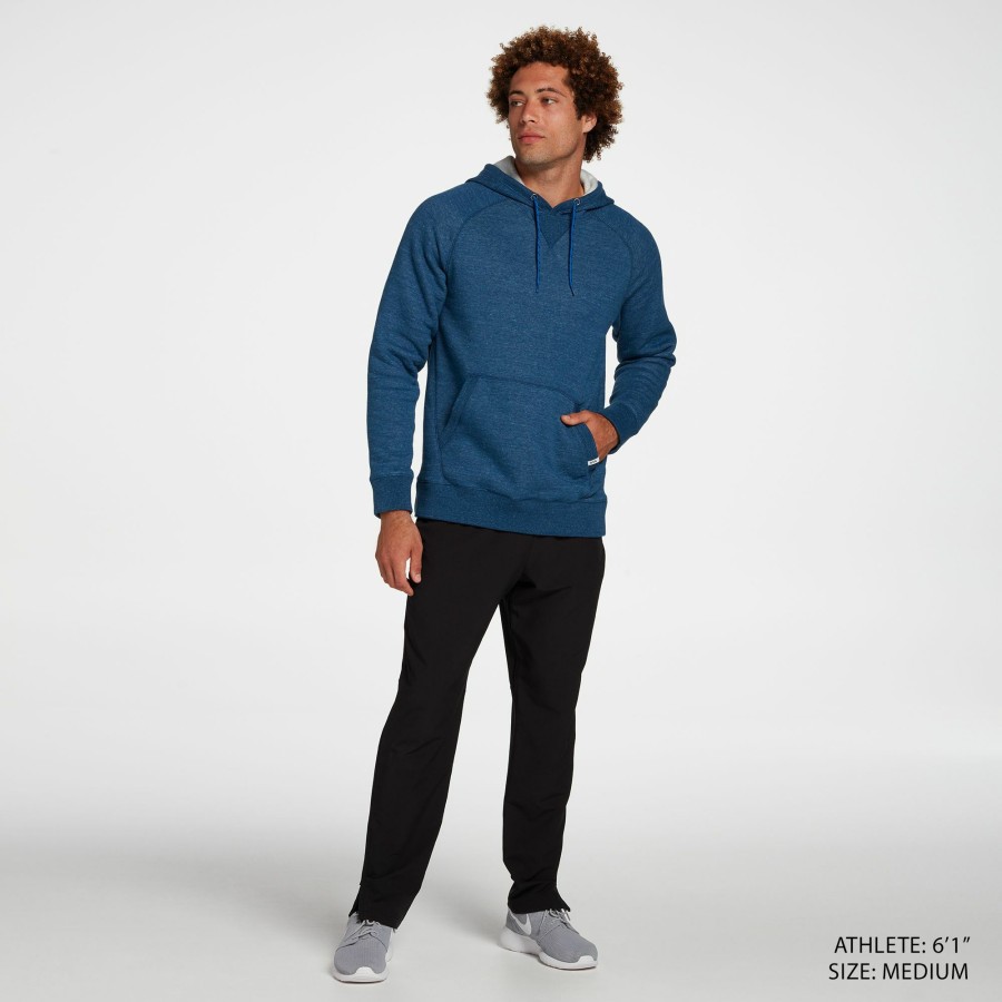 Sweatshirts * | Dsg Men'S Cotton Fleece Hoodie For Men Moonlit Indigo