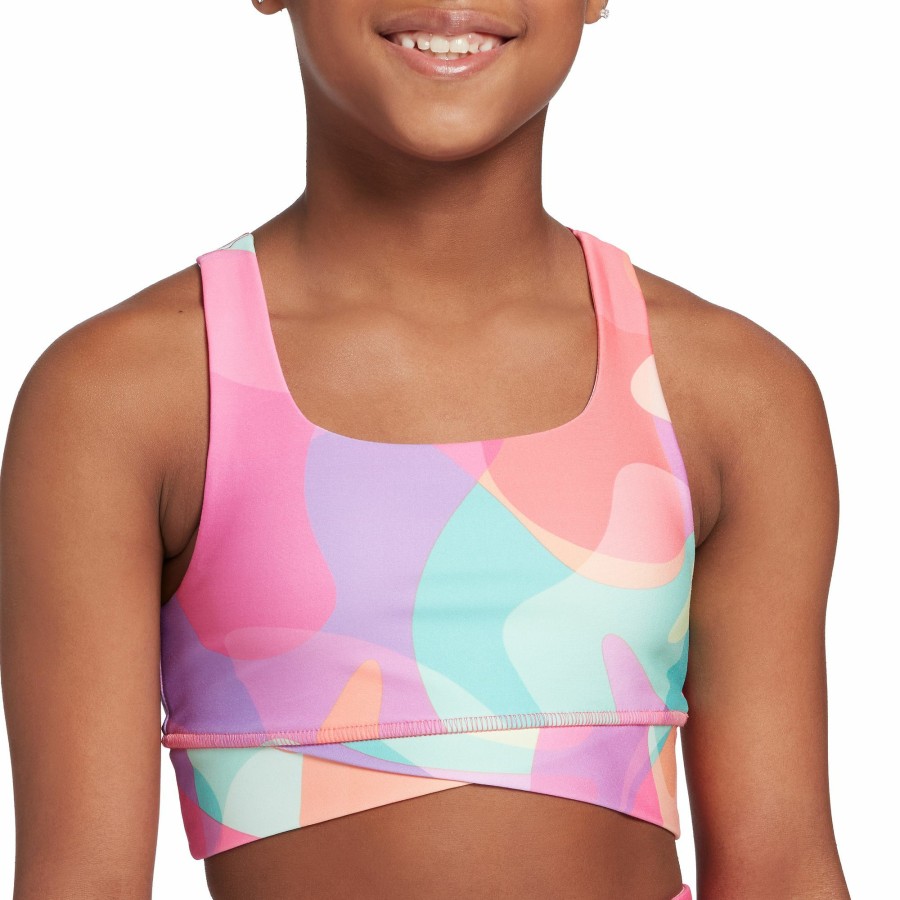 Sports Bras * | Dsg Girls' Performance Long Line Bra For Girls'