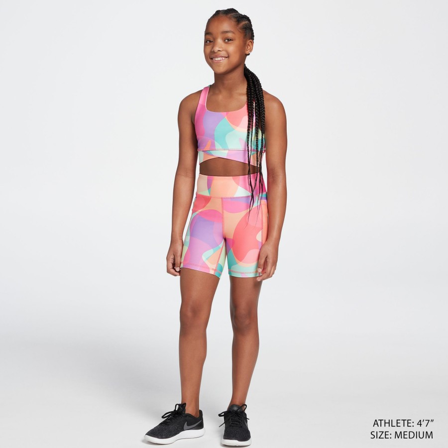 Sports Bras * | Dsg Girls' Performance Long Line Bra For Girls'