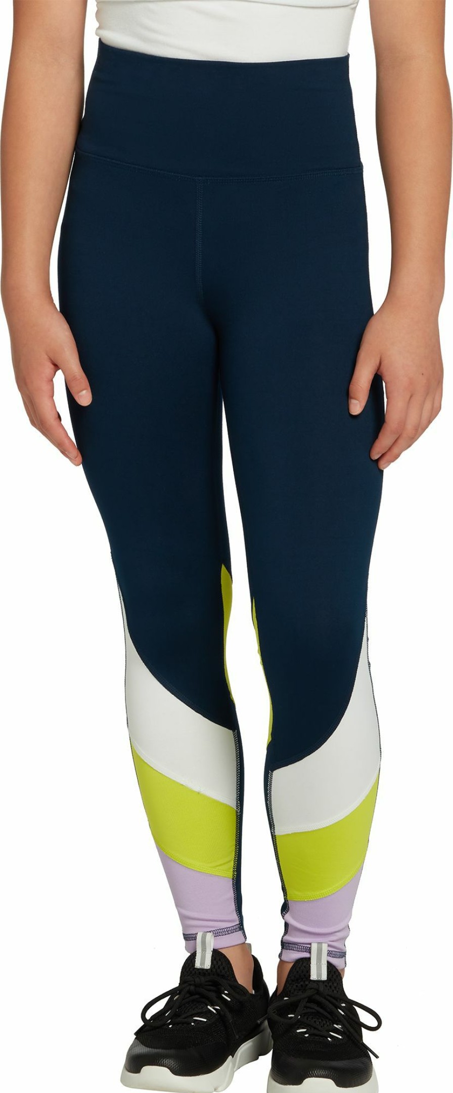 Pants * | Dsg Girls' Performance Colorblock Tights For Girls'