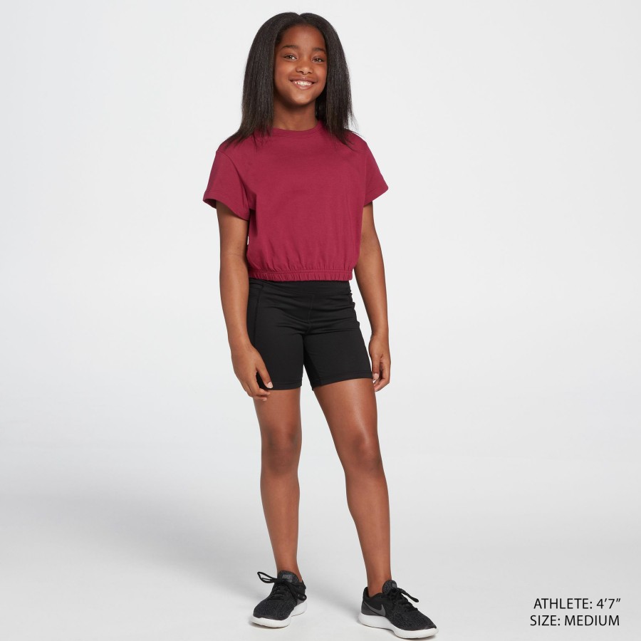 Shirts * | Dsg Girls' Cinch Bottom T-Shirt For Girls'