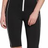 Shorts * | Dsg X Twitch + Allison Women'S High Rise Zip Front Cropped Tights For Women Pure Black