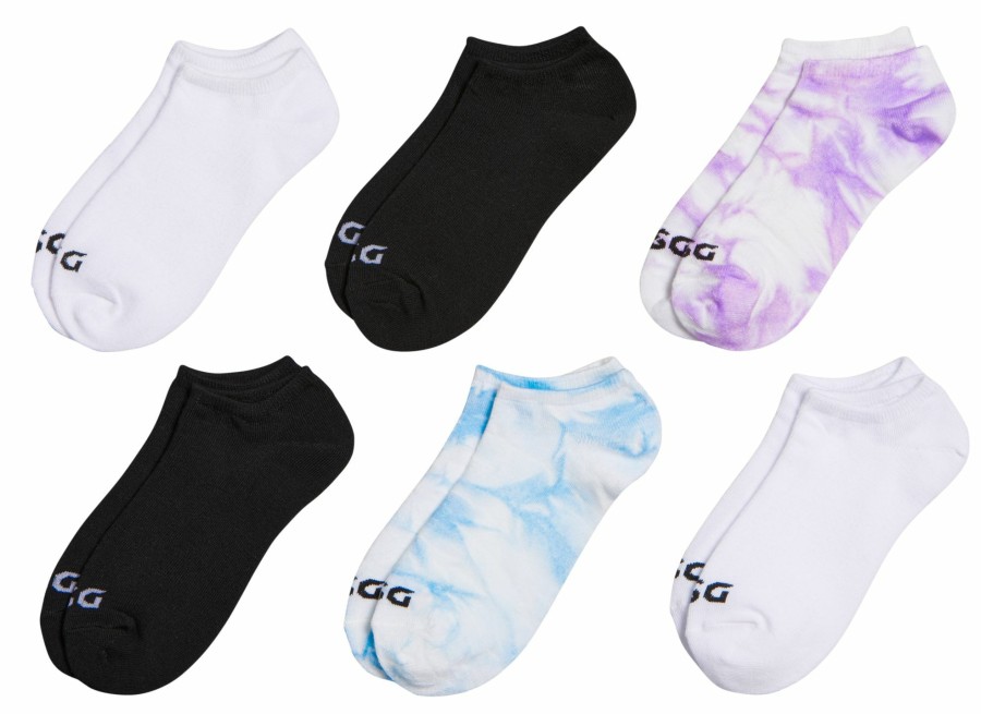 Socks * | Dsg Women'S Low Cut Liner Socks Color 6 Pack For Women