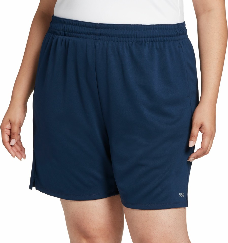 Shorts * | Dsg Women'S Plus Size Performance 7 Shorts For Women