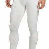 Pants * | Dsg Men'S Compression Tights For Men Pure White