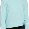 Shirts * | Dsg Girls' Side Tie Crew Neck Long Sleeve Shirt For Girls'