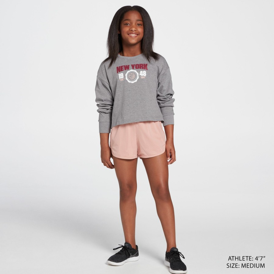 Shirts * | Dsg Girls' Long Sleeve Graphic T-Shirt For Girls'