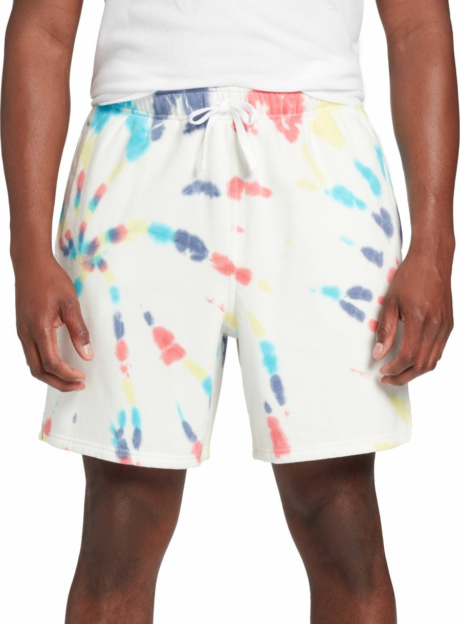 Shorts * | Dsg Adult Pride Fleece Shorts For Men Swirl Pride Tie Dye