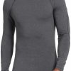 Shirts * | Dsg Men'S Cold Weather Compression Mock Neck Long Sleeve Shirt For Men