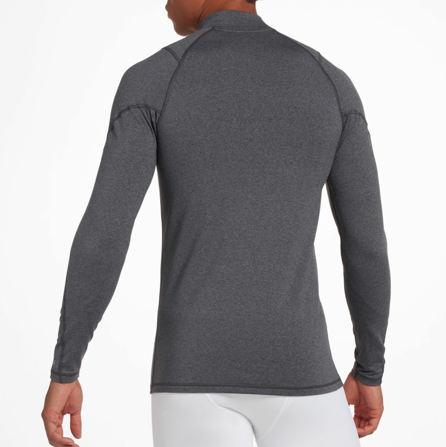 Shirts * | Dsg Men'S Cold Weather Compression Mock Neck Long Sleeve Shirt For Men