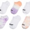 Socks * | Dsg Girls' Fashion Low-Cut Socks Multicolor 6-Pack For Girls'