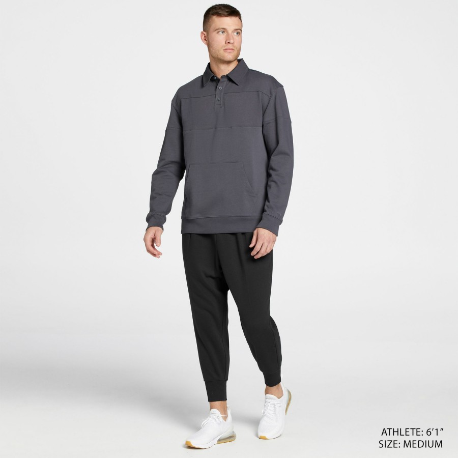 Shirts * | Dsg X Twitch + Allison Men'S Long Sleeve Rugby Polo For Men