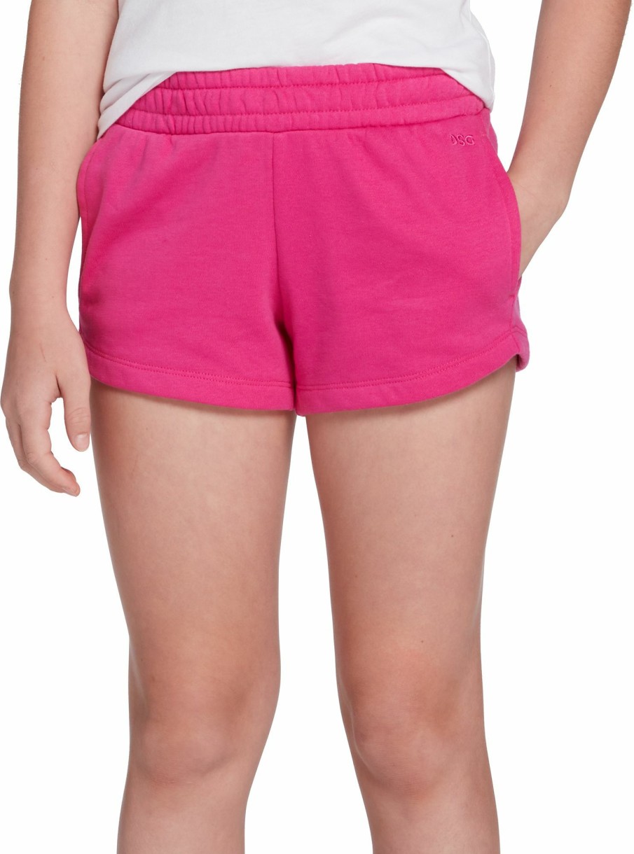 Shorts * | Dsg Girls' Fleece Shorts For Girls'