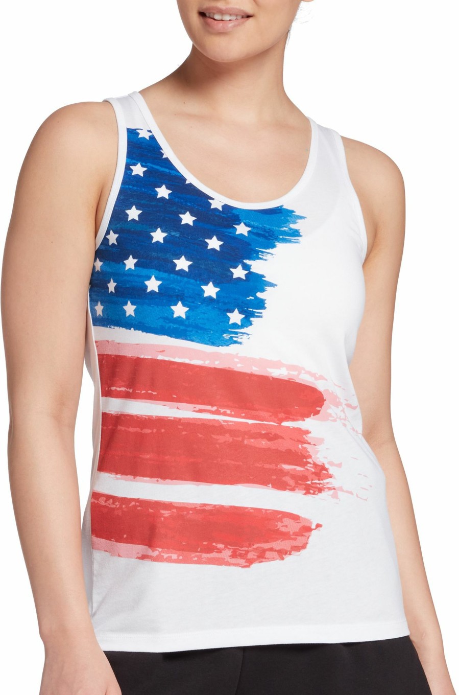 Shirts * | Dsg Women'S Americana Graphic Tank Top For Women