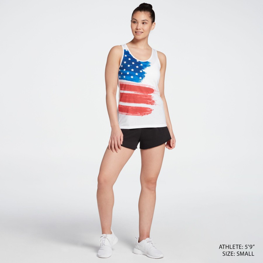 Shirts * | Dsg Women'S Americana Graphic Tank Top For Women