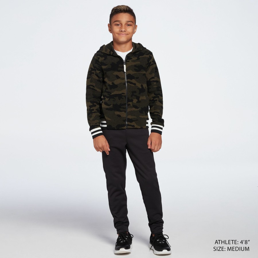 Jackets * | Dsg Boys' Sherpa Full-Zip Jacket For Boys'