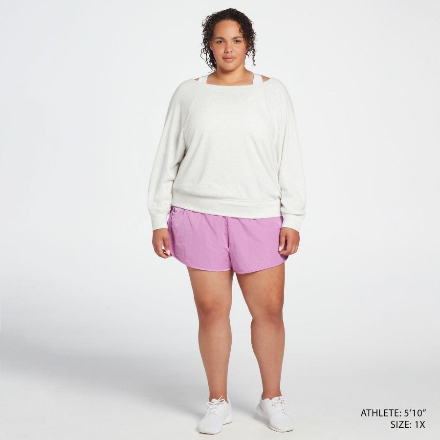 Sweatshirts * | Dsg X Twitch + Allison Women'S Open Crewneck Sweatshirt For Women Light Heather Grey