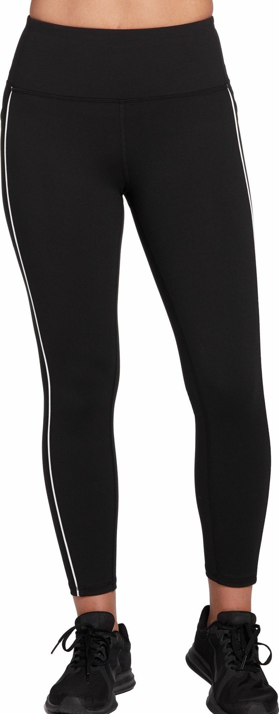 Pants * | Dsg Women'S Novelty Piped 7/8 Tights For Women Pure Black