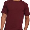 Shirts * | Dsg Men'S Cotton Training T-Shirt For Men Team Burgundy/Scarlet