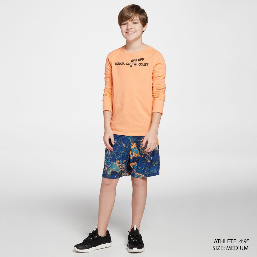 Shirts * | Dsg Boys' Cotton Long Sleeve Graphic T-Shirt For Boys'