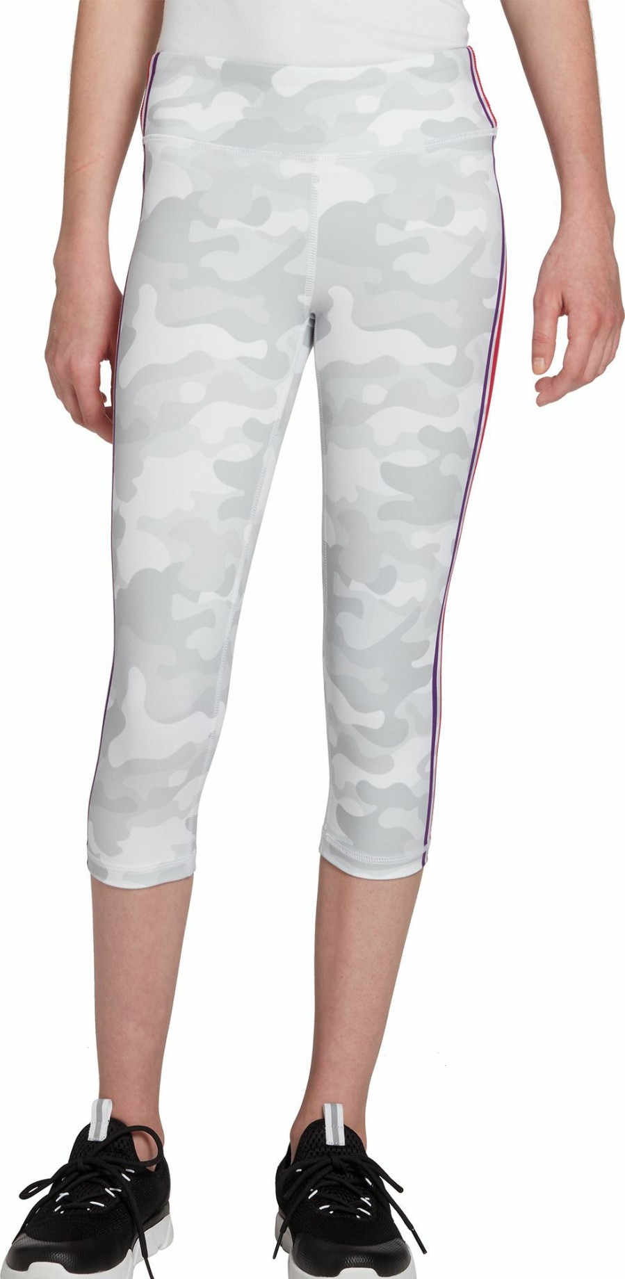 Pants * | Dsg Girls' Printed Performance Capris For Girls'