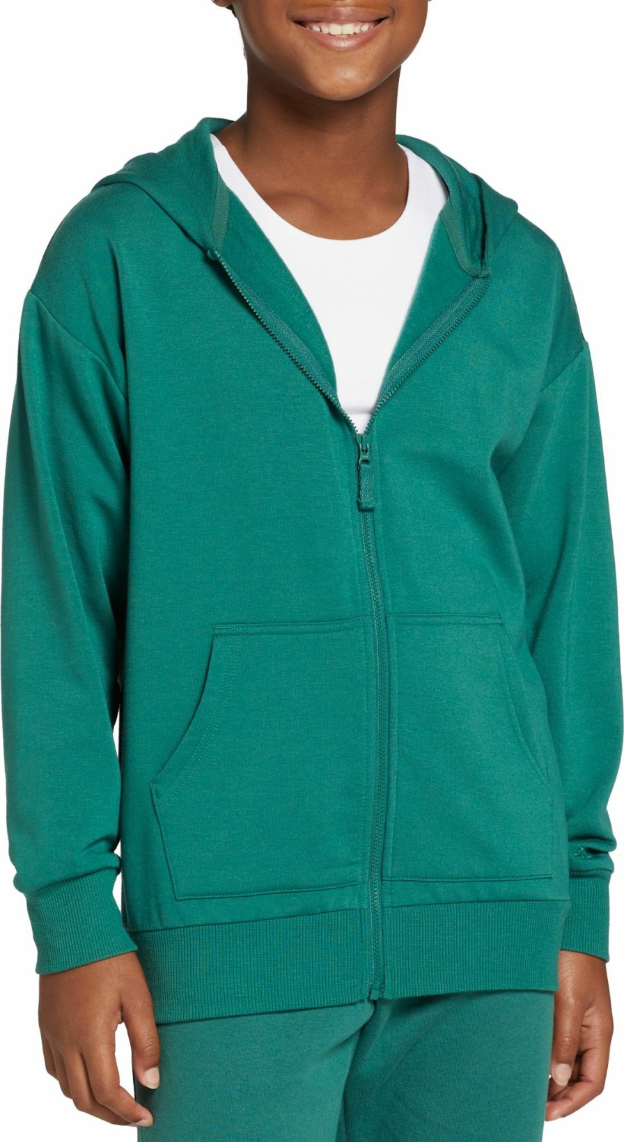 Sweatshirts * | Dsg Girls' Oversized Full-Zip Hoodie For Girls'