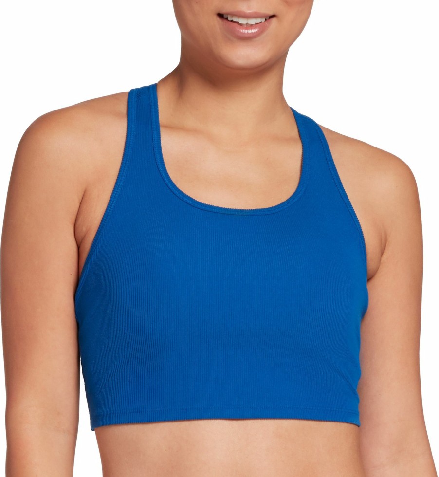 Sports Bras * | Dsg Women'S Long-Line Perfect Performance Sports Bra For Women Stormy Blue