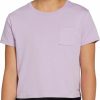 Shirts * | Dsg Girls' Oversize Pocket T-Shirt For Girls'