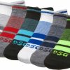 Socks * | Dsg Boys' Lightweight Low Cut Socks 6 Pack For Boys' Multi