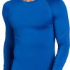 Shirts * | Dsg Men'S Compression Crew Long Sleeve Shirt For Men