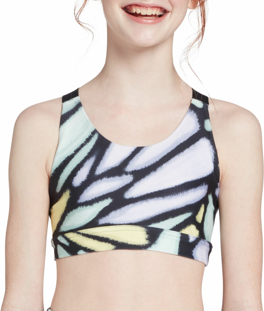 Sports Bras * | Dsg Girls' Printed Core Performance Bra For Girls'