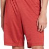 Shorts * | Dsg Men'S Jacquard Training Shorts For Men Dark Currant/Flash Red