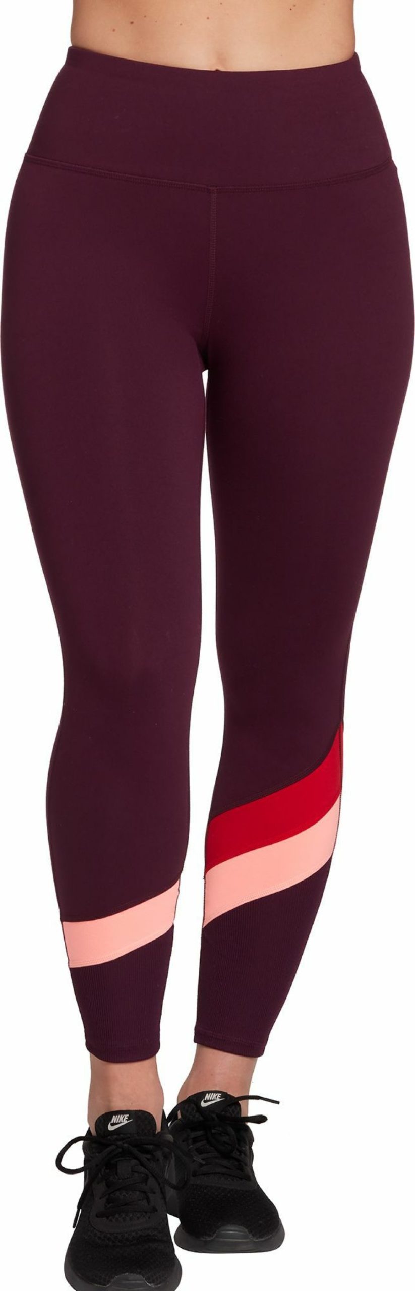 Pants * | Dsg Women'S Novelty Ribbed 7/8 Tights For Women Potent Purple