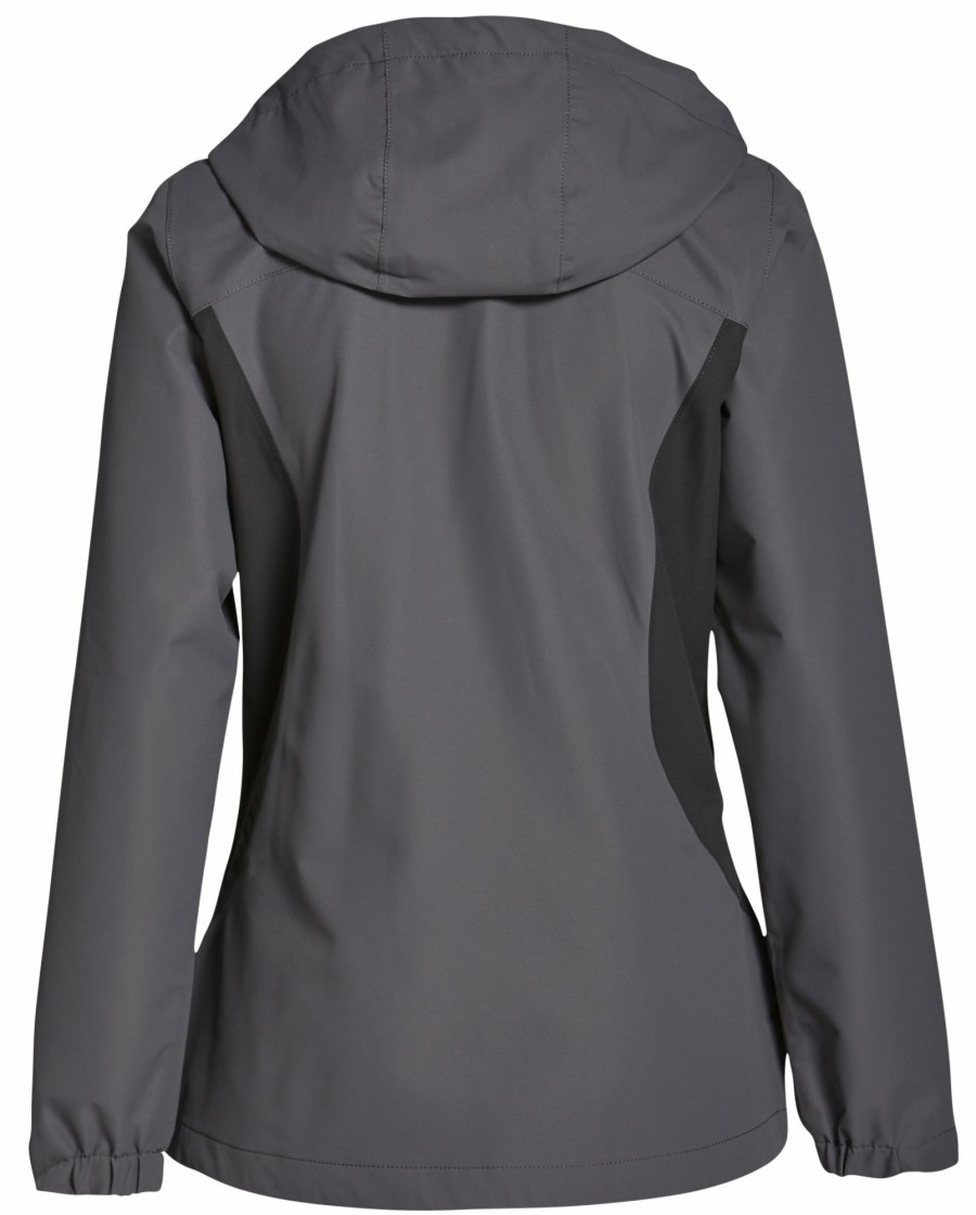 Jackets * | Dsg Women'S Waterpoof Rain Jacket For Women Quiet Shade/Asphalt