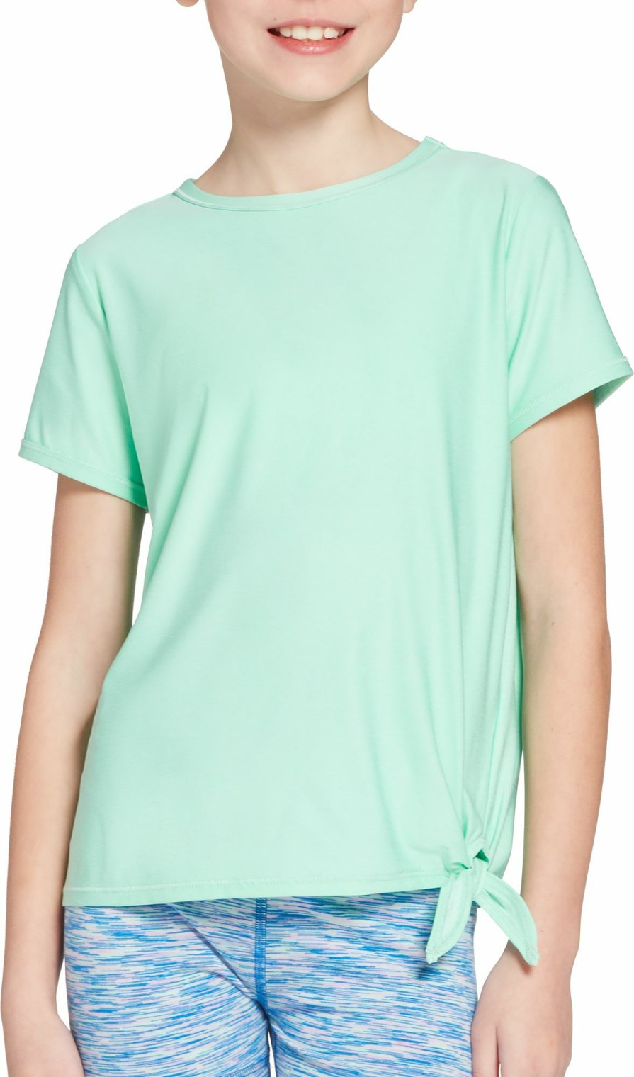 Shirts * | Dsg Girls' Side Tie T-Shirt For Girls'