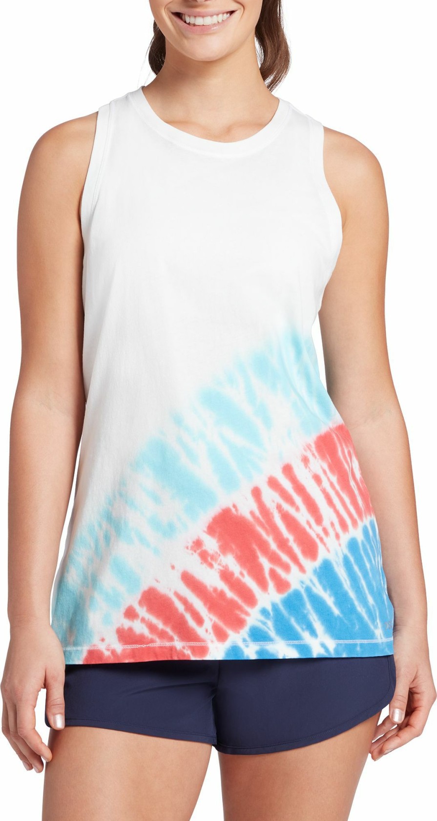 Shirts * | Dsg Women'S Tie Dye Tank Top For Women Multi Americana Dye