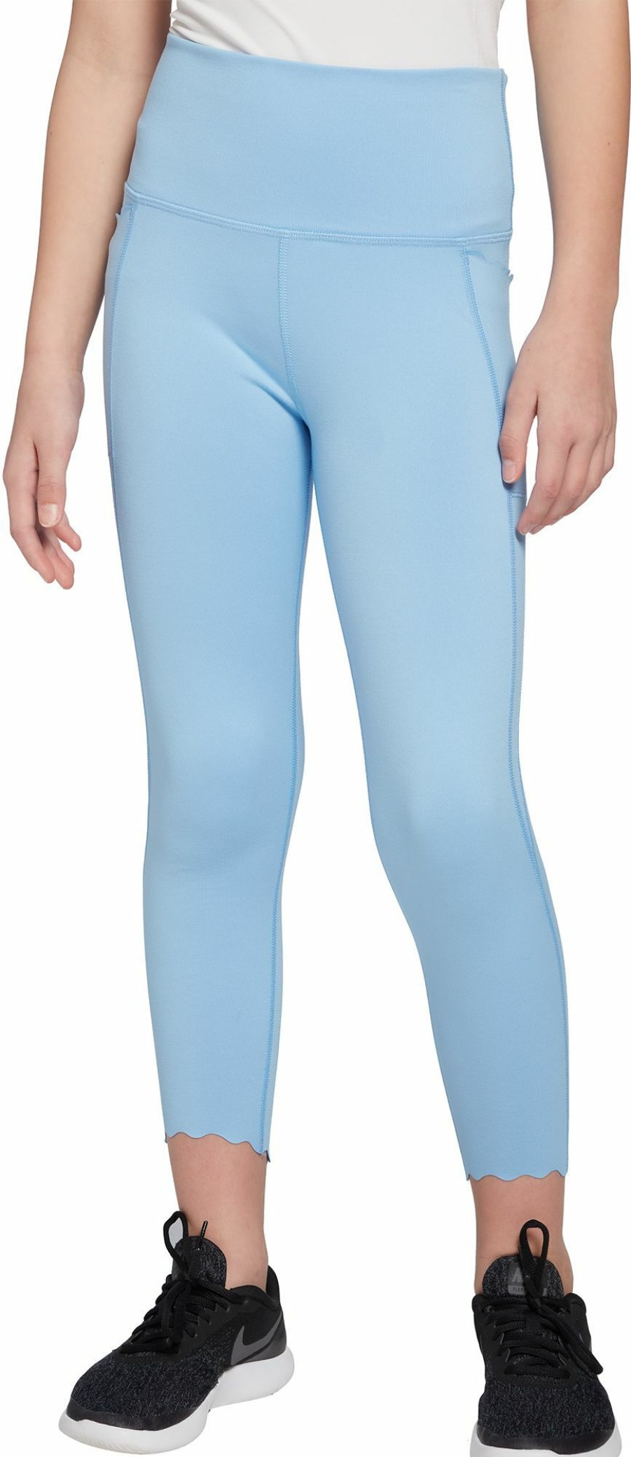 Pants * | Dsg Girls' Scallop Fashion Tights For Girls'