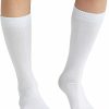 Socks * | Dsg Sanitary Baseball Socks 2 Pack For Men White